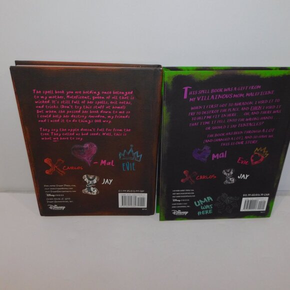 Disney Descendants Mal's Spell Book 1 & 2 More Wicked Magic hardcover - Picture 6 of 8